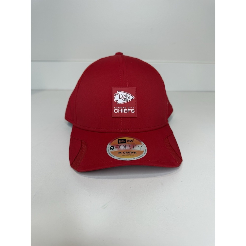 Kansas City Chiefs New Era Red 9FORTY Hat Snapback Cap